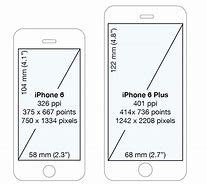 Image result for iPhone 6s Plus Display Size