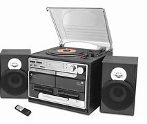 Image result for Portable Turntable and AM Radio Combination