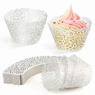 Image result for Cream Cupcake Cases