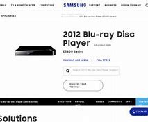 Image result for Samsung BD-E5400 Menu