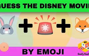 Image result for Guess the Disney Emoji