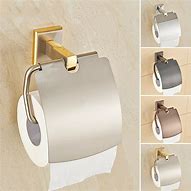 Image result for Toilet Roll Holder Silver and Gold