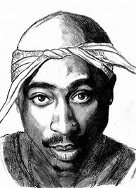 Image result for Tupac Sketch