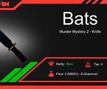 Image result for Bat Knife Mm2