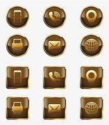 Image result for Gold Email and Phone Icon