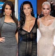 Image result for Kim K Before and After Weight Loss