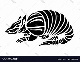 Image result for Tattoo Flash Art Outline Armadillo