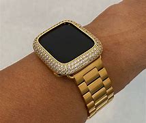 Image result for Gold Diamond Apple Watch Band
