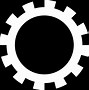 Image result for White Cog Icon