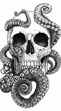 Image result for Octopus Tattoo Stencil
