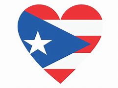 Image result for Puerto Rico Flag Heart