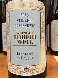 Image result for Weingut Robert Weil Kiedricher Grafenberg Riesling Spatlese trocken