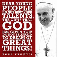 Image result for Pope Francis Youth