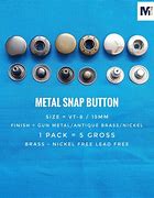 Image result for Snap Button