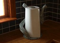 Image result for Wood Paper Towel Holder