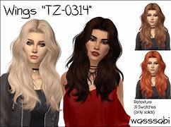 Image result for Sims 4 Alpha CC Hair