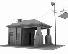 Image result for Old Gas Station Ai