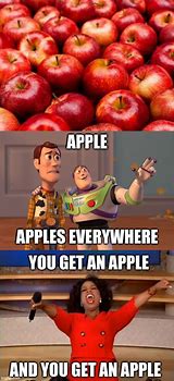 Image result for Apple Eating Meme