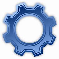 Image result for Blue Gear Icon Design