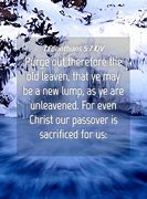 Image result for 1 Corinthians 5:7 KJV