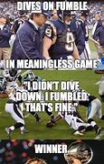Image result for Football Fumble Meme