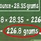 Image result for How to Convert Grams to Ounces