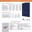 Image result for Solar Panel Spec Sheet