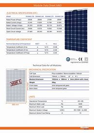 Image result for Solar Cell Data Sheet