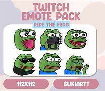 Image result for Pepe the Frog Twitch Emotes