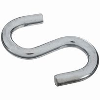 Image result for National Hardware Zinc Plated Silver Steel Square Bend Hook