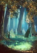 Image result for Mystical Forest Concept Art