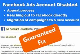 Image result for Your Account Has Been Disabled Facebook