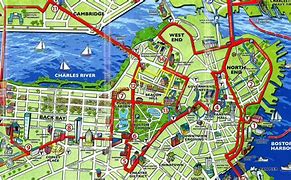 Image result for Boston New York Map