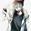 Image result for Anime Boy in White Hoodie