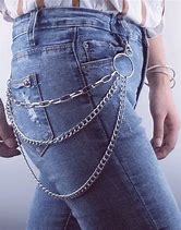 Image result for Chain Belt with Jeans