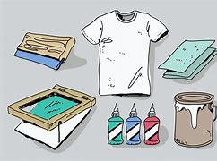 Image result for Screen Printing Cartoon