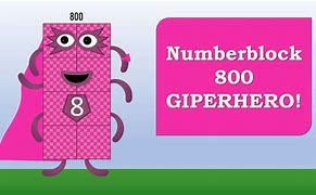 Image result for Number Block Up to 800