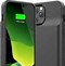 Image result for Red Iphon 11 in Black Apple Battery Case