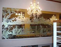 Image result for Glass Mirror Wall Art