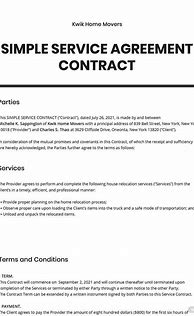 Image result for Service Contract Template Book