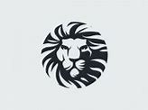 Image result for Lion Head in Circle Logo
