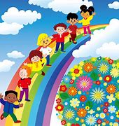 Image result for Rainbow Kids Clip Art