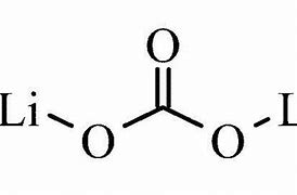 Image result for Lithium Carbonate Molecule