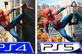 Image result for Spider-Man PS4 vs PS5