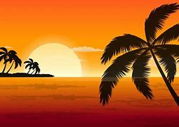 Image result for Aesthetic Sunset Cartoon