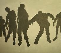 Image result for Walking Dead Zombie Silhouette