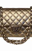 Image result for Gold Chanel Purse