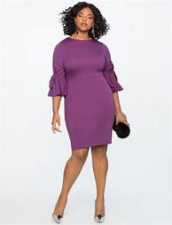 Image result for Ashley Stewart Plus Size Purple Dresses