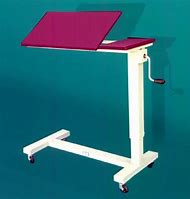 Image result for Dual Tray Hospital Table