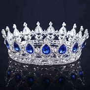 Image result for Blue and Gold Queens Crown